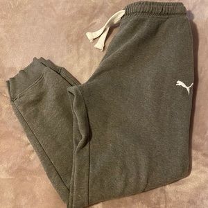 Puma grey joggers